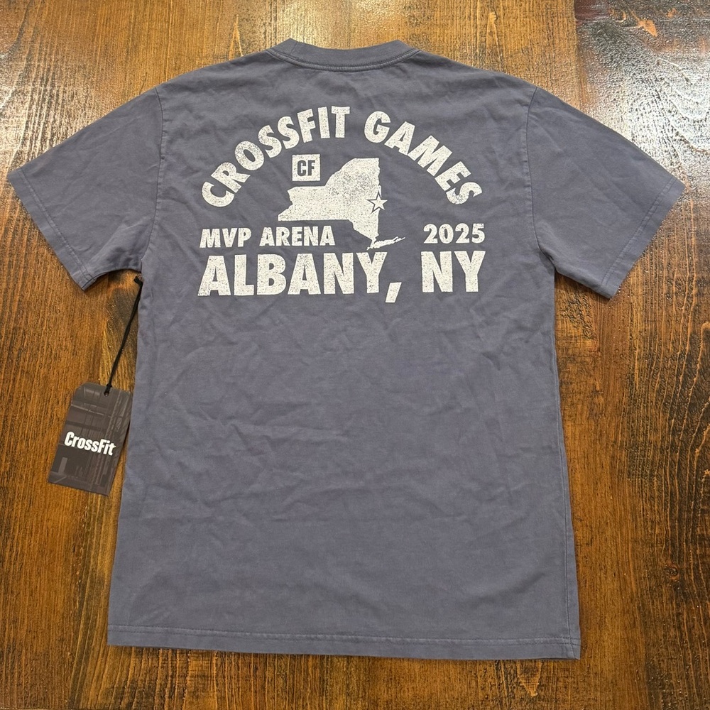 CrossFit Games 2025 Blue Gray T-Shirt